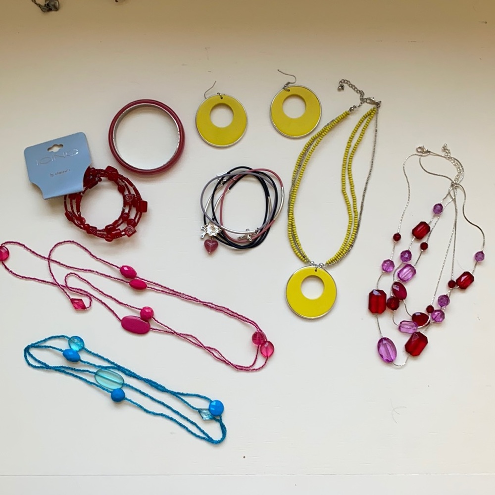 Colorful jewelry bundle